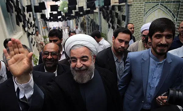 (تصاویر) حسن روحانی در جماران