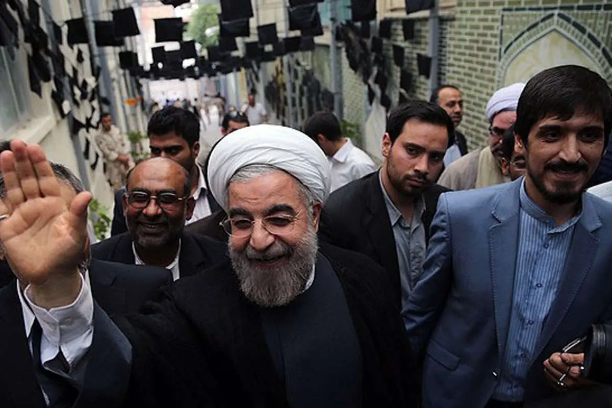 (تصاویر) حسن روحانی در جماران