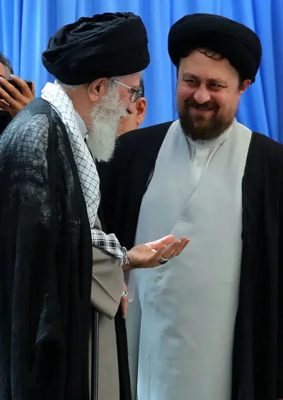 (تصاویر) حواشی حضور مسئولان در سالگرد امام(ره)