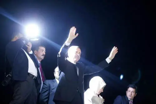 (تصاویر) اردوغان به ترکیه بازگشت