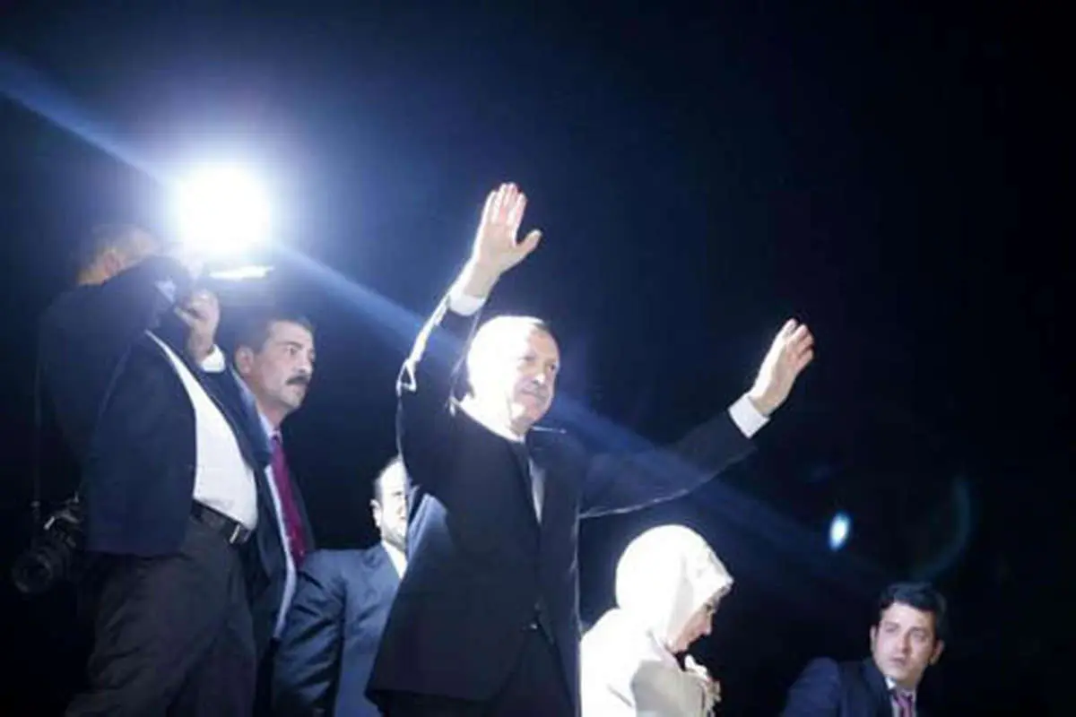 (تصاویر) اردوغان به ترکیه بازگشت