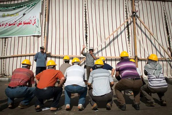 (تصاویر) آموزش «لباس شخصی‌ها» در مصر