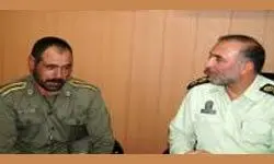 سربازی که 5 فرزند و یک نوه دارد!