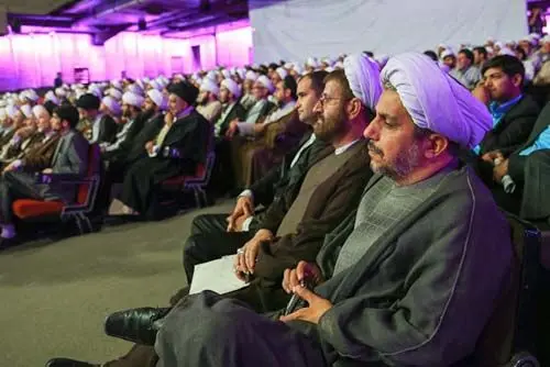 (تصاویر) نشست روحانی با روحانیون
