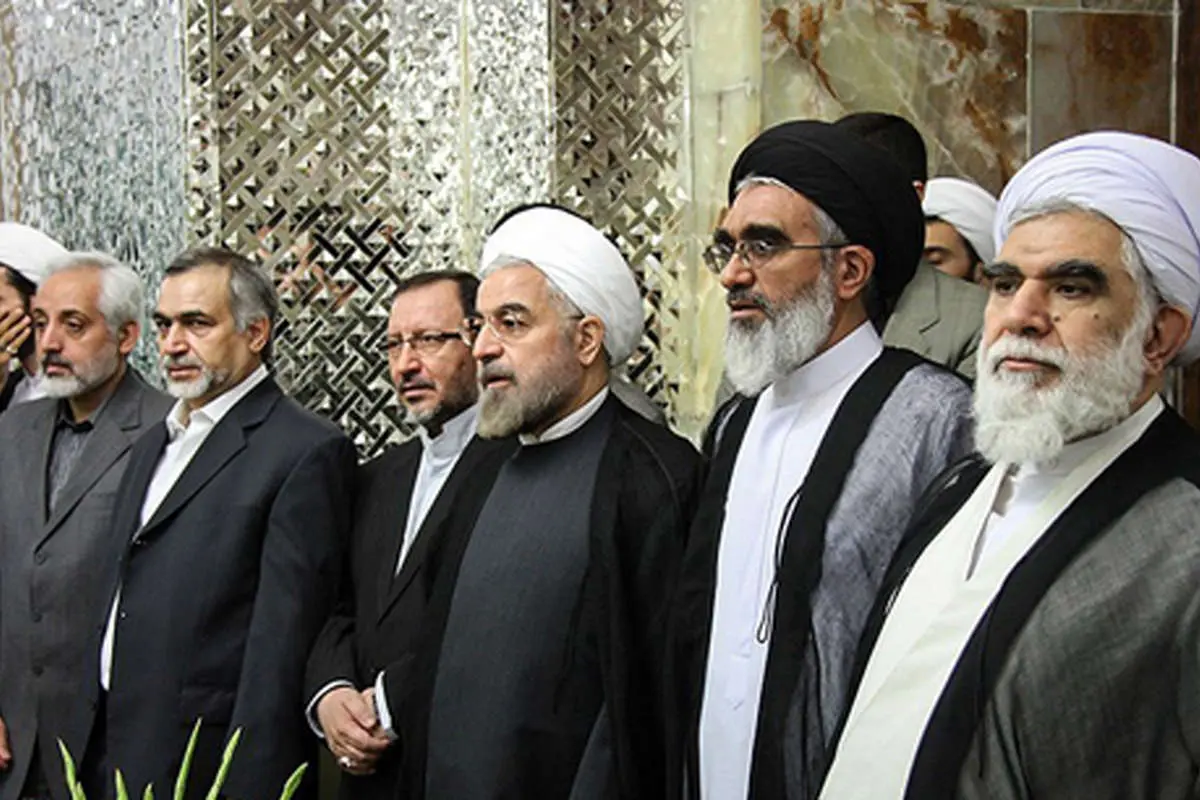(تصاویر) سفر حسن روحانی به قم