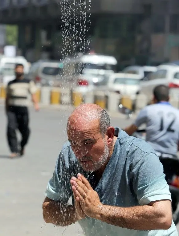 (تصاویر) ایده جالب برای رهایی از گرما در رمضان