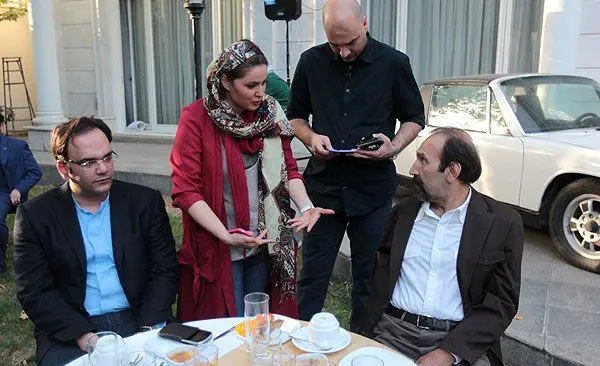 (تصاویر) نشست خبری سریال شاهگوش در دکوری متفاوت
