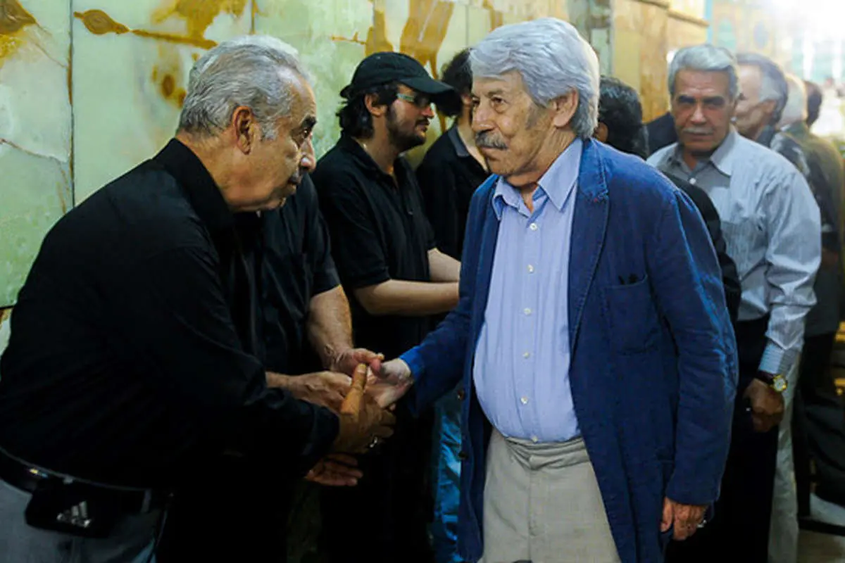 (تصاویر) مجلس ترحیم محمود استاد محمد