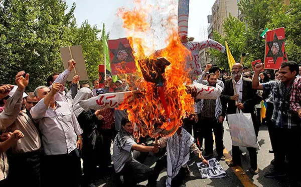 (تصاویر) راهپیمایی مردم در روز قدس
