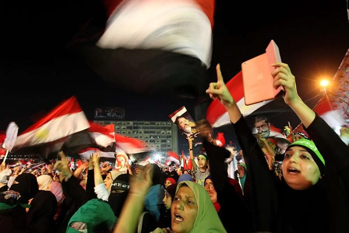 (تصاویر) اعتراضات خونین شب گذشته در مصر