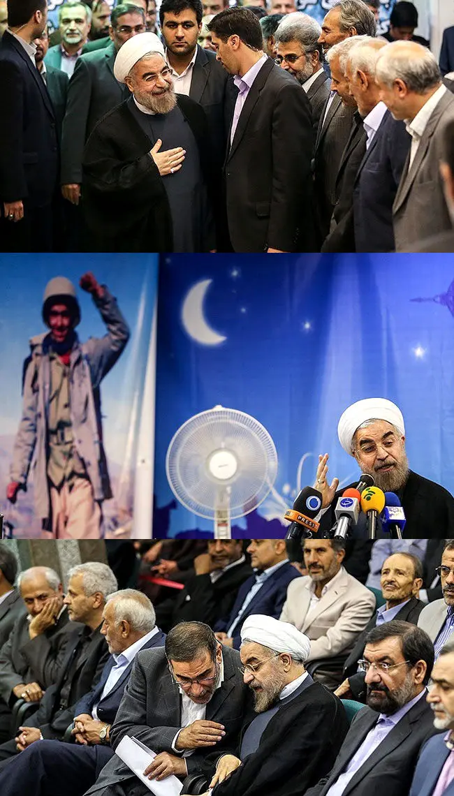 هنرمندان و خاتمی در جشن تولد، مسابقه فوتبال ستارگان، خنده‌های احمدی‌نژاد و مرتضوی،...