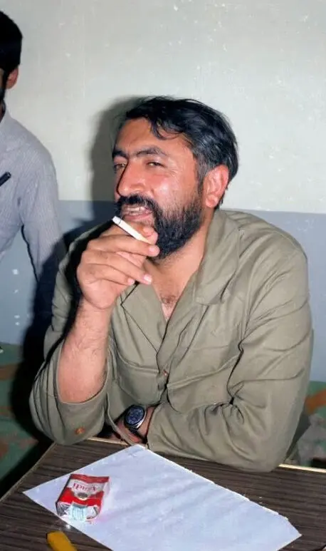 (تصویر) غرضی در جوانی