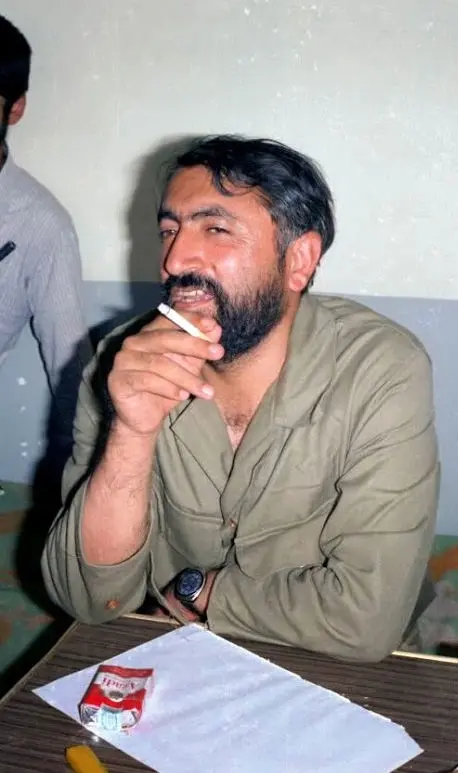 (تصویر) غرضی در جوانی