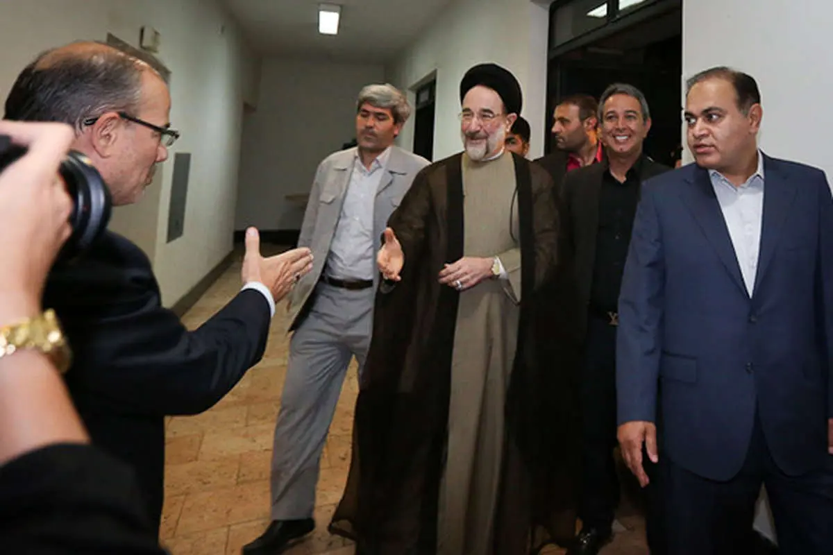 (تصاویر) خاتمی در اولیناکران «فرزندچهارم»