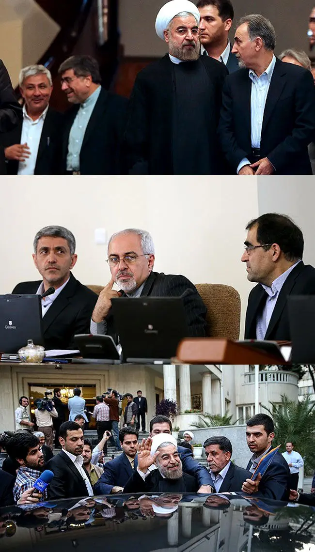 اولین جلسه هیأت دولت، خنده در مراسم تودیع و معارفه، تلاش هنرمندان برای جمع‌آوری دیه،...