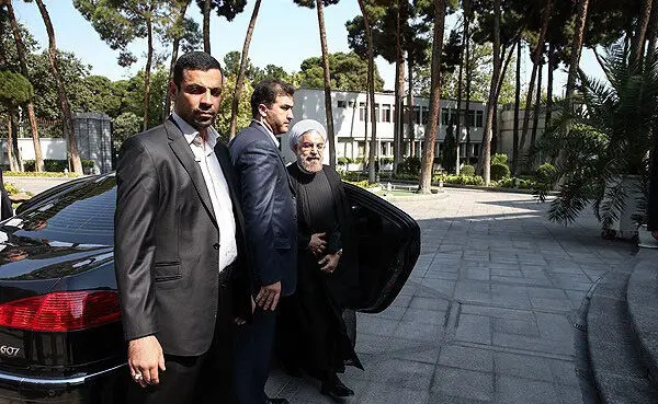(تصاویر) اتومبیل روحانی عوض شد