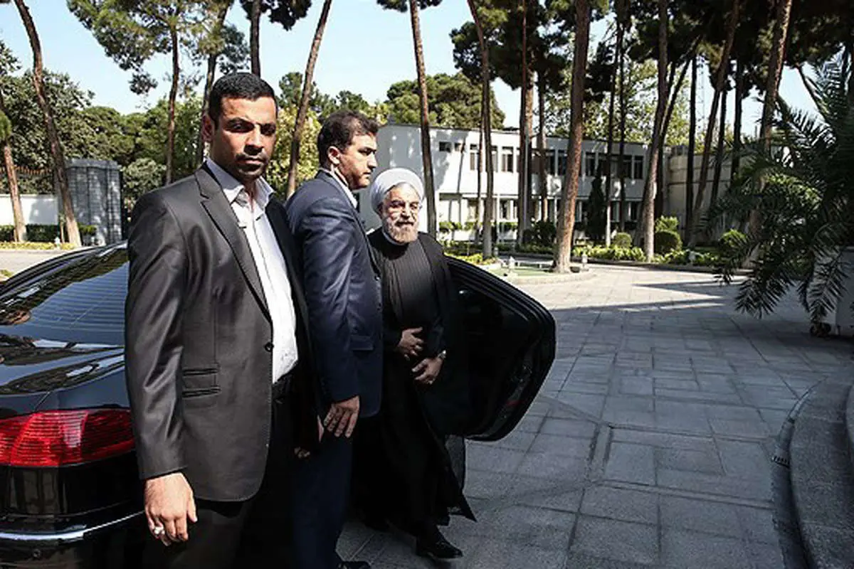 (تصاویر) اتومبیل روحانی عوض شد