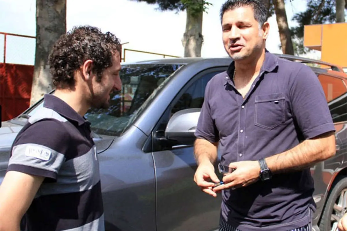 (تصاویر) اولین تمرین خلعتبری با پرسپولیس