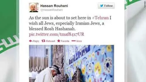 بازتاب پیام‌روحانی به مناسبت سال‌نو یهودی