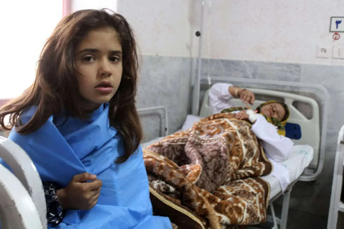 (تصاویر) مجروحان حادثه اتوبوس قم-تهران