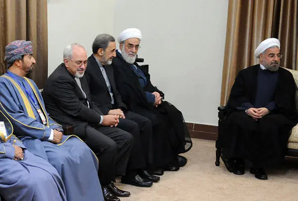 (تصاویر) دیدار پادشاه عمان با رهبرانقلاب