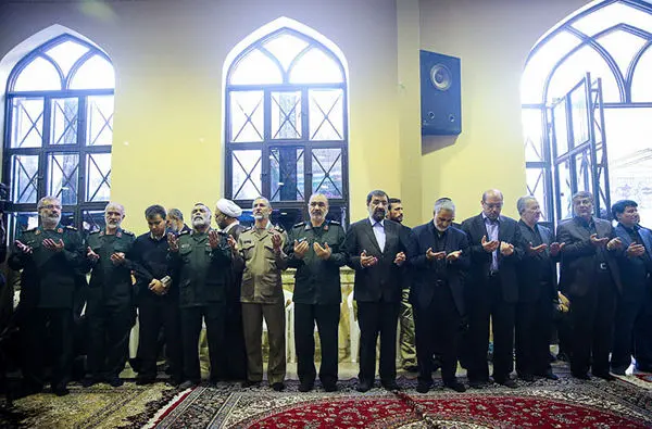 (تصاویر) ختم مادر سردارسلیمانی در تهران(1)