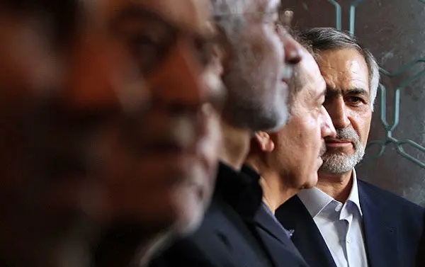 (تصاویر) مجلس ترحیم دایی رئیس‌جمهور