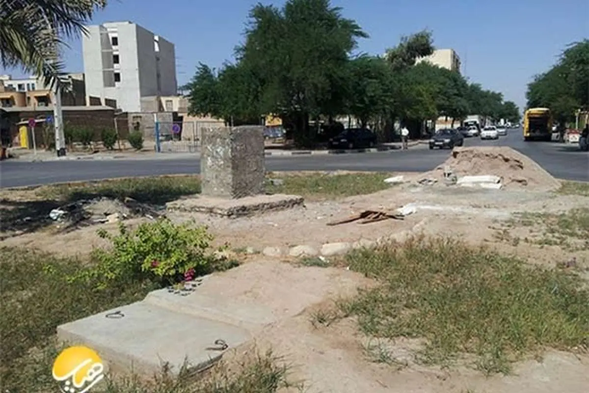 (تصاویر) پیدا شدن مجسمه جنجالی حافظ