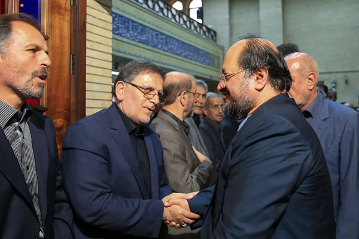 (تصاویر) ختم پدر رئیسکل بانکمرکزی