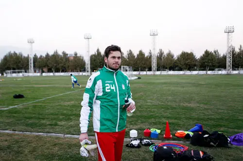 (تصاویر) دانیال داوری در تمرین تیم ملی