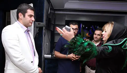(تصویر) افتتاحیه کلینیک نیوشا ضیغمی