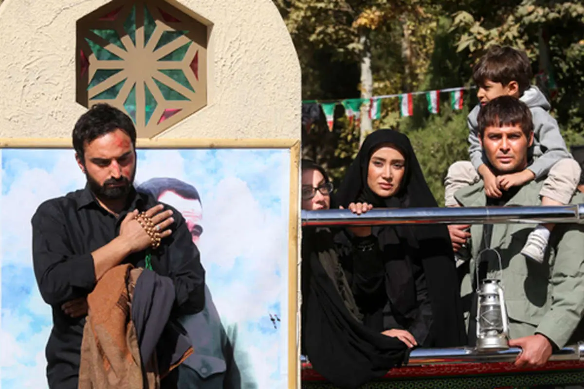 (تصاویر) پشت صحنه سریال جدید دهنمکی
