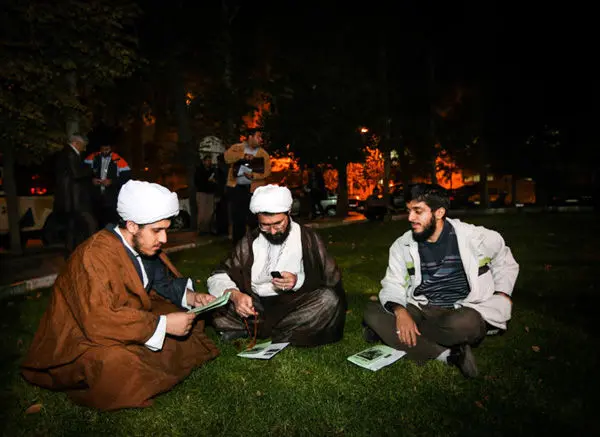 (تصاویر) جشن تولد احمدی‌نژاد در نارمک