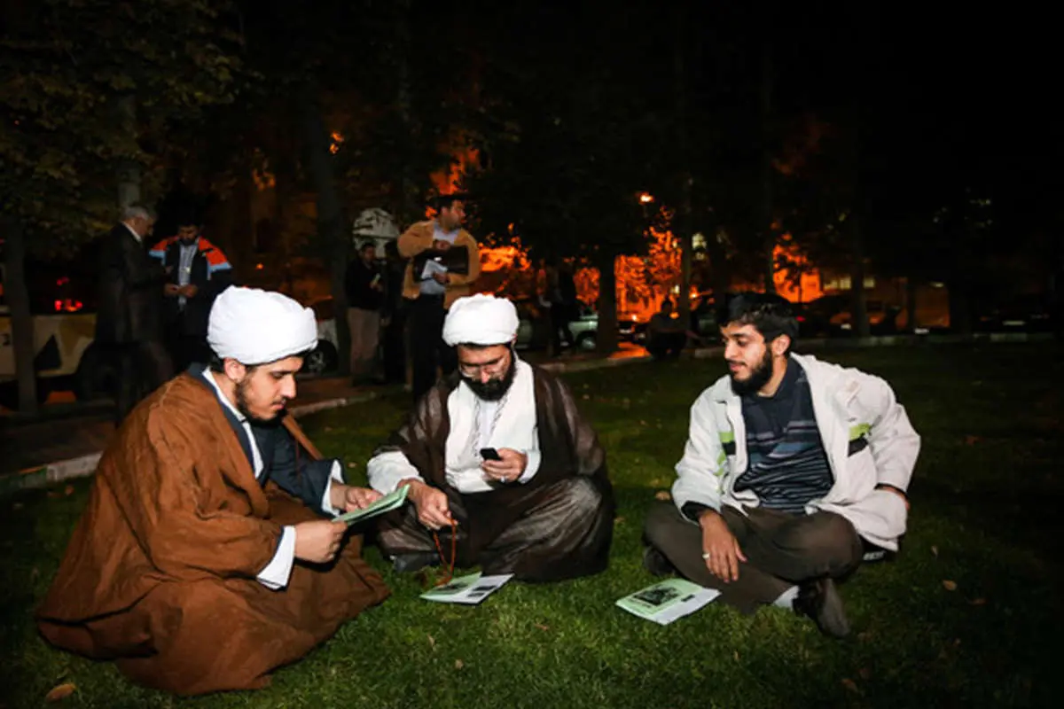 (تصاویر) جشن تولد احمدی‌نژاد در نارمک