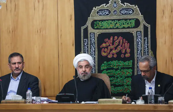 (تصاویر) جلسه هفتگی هیات دولت