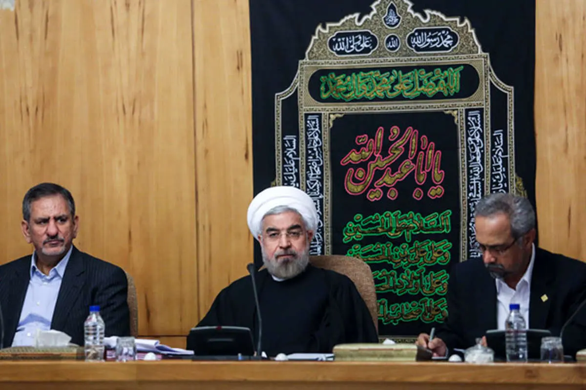 (تصاویر) جلسه هفتگی هیات دولت