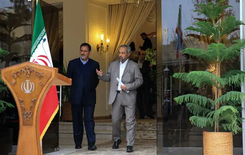 (تصاویر) نشست خبری روحانی پس از مذاکرات