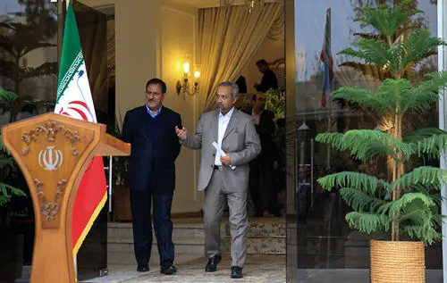 (تصاویر) نشست خبری روحانی پس از مذاکرات