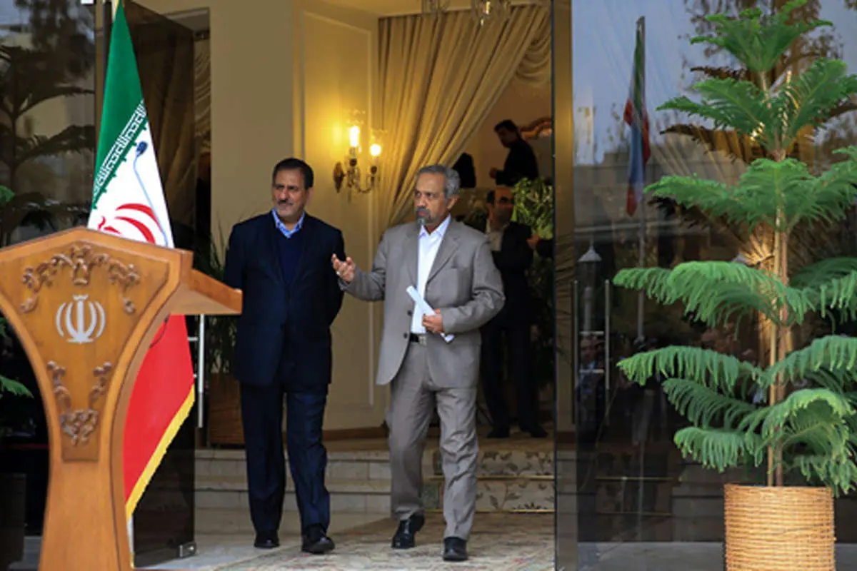 (تصاویر) نشست خبری روحانی پس از مذاکرات