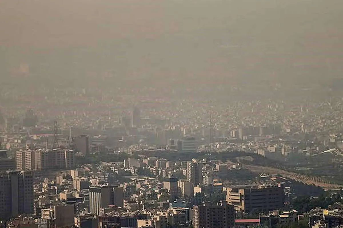 (تصاویر) آلودگی هوای تهران