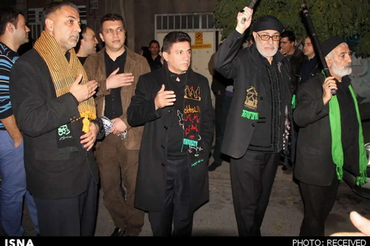 (تصویر) عزاداری قلعهنویی