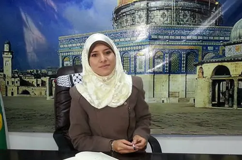 (تصاویر) اولین سخنگوی زن حماس