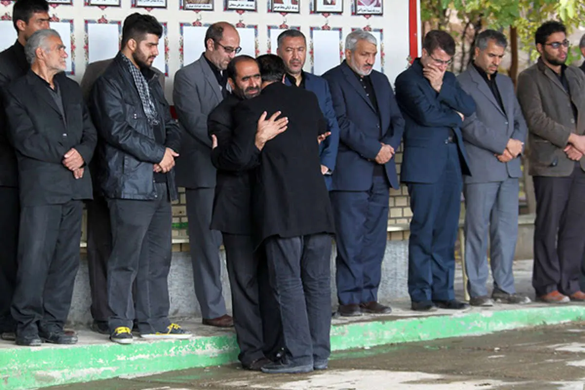 (تصاویر) خاکسپاری معاون وزیر صنعت