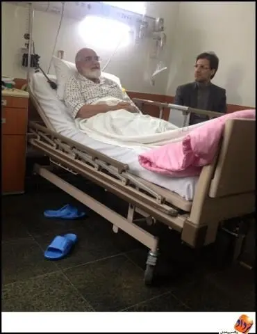 کروبی جراحی شد+ (عکس)