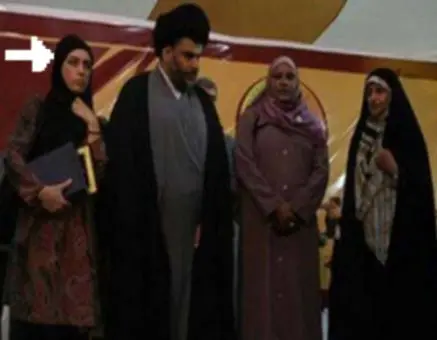 جاسوسی دختر اوکراينی از مقتدی صدر!