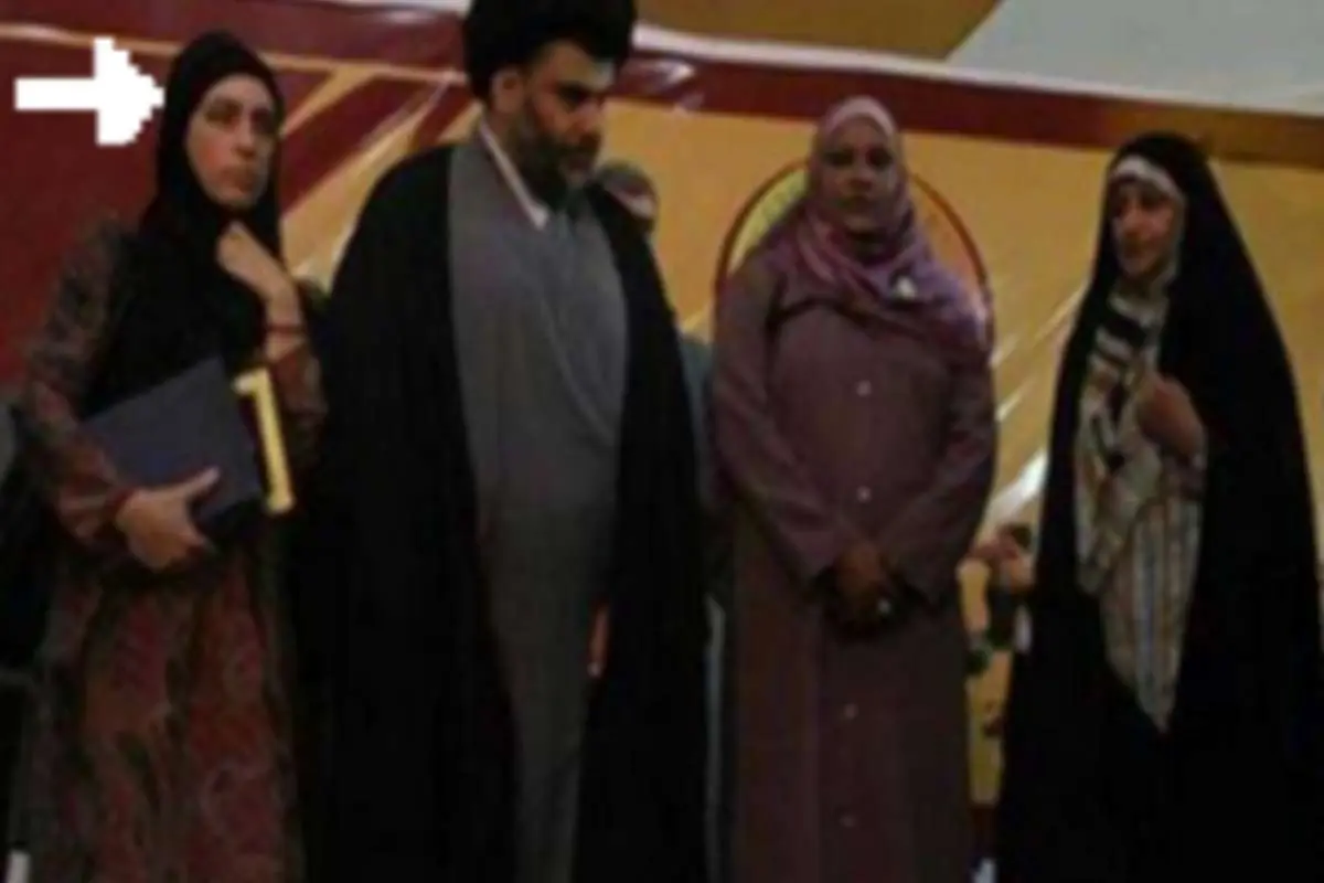 جاسوسی دختر اوکراينی از مقتدی صدر!