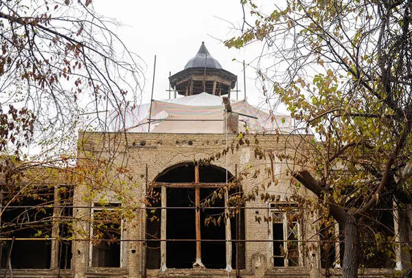 (تصاویر) مرمت خانه نوه ناصرالدین شاه