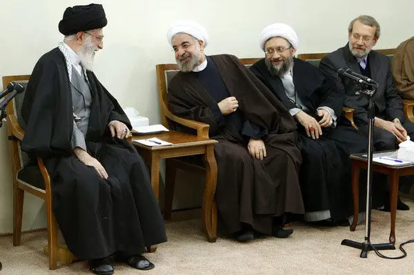 (تصاویر) دیدار شورای‌عالی انقلاب فرهنگی با رهبرانقلاب