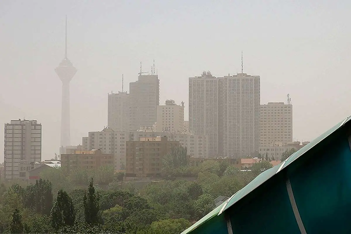 شاخص آلودگی هوای تهران؛ امروز 19 تیر