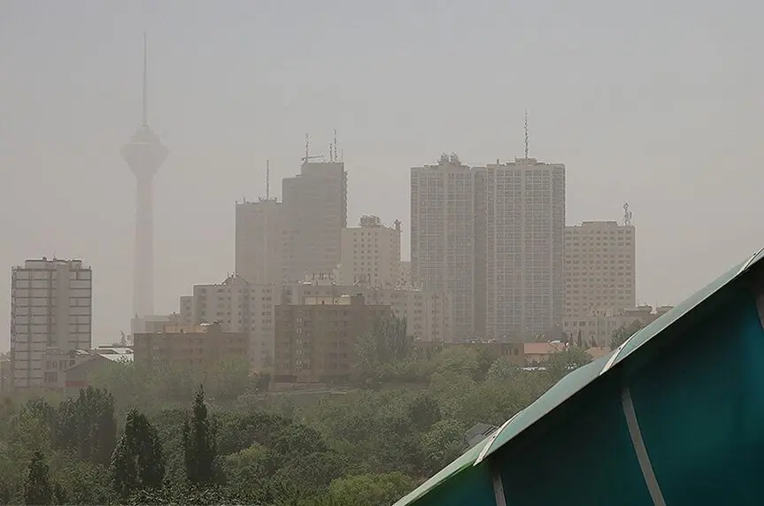 شاخص آلودگی هوای تهران؛ امروز 19 تیر
